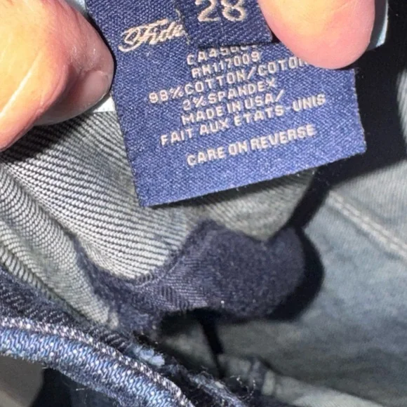 Fidelity Size 28 Ritz Trousers Flare Low Rise - Picture 10 of 15